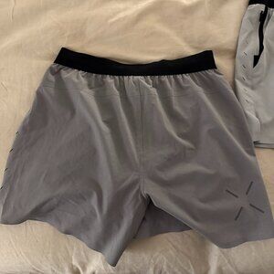 Ten Thousand Interval Shorts (M, 5-Inch, Gray)